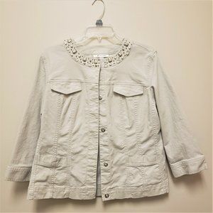 JM Collection Beaded Jacket